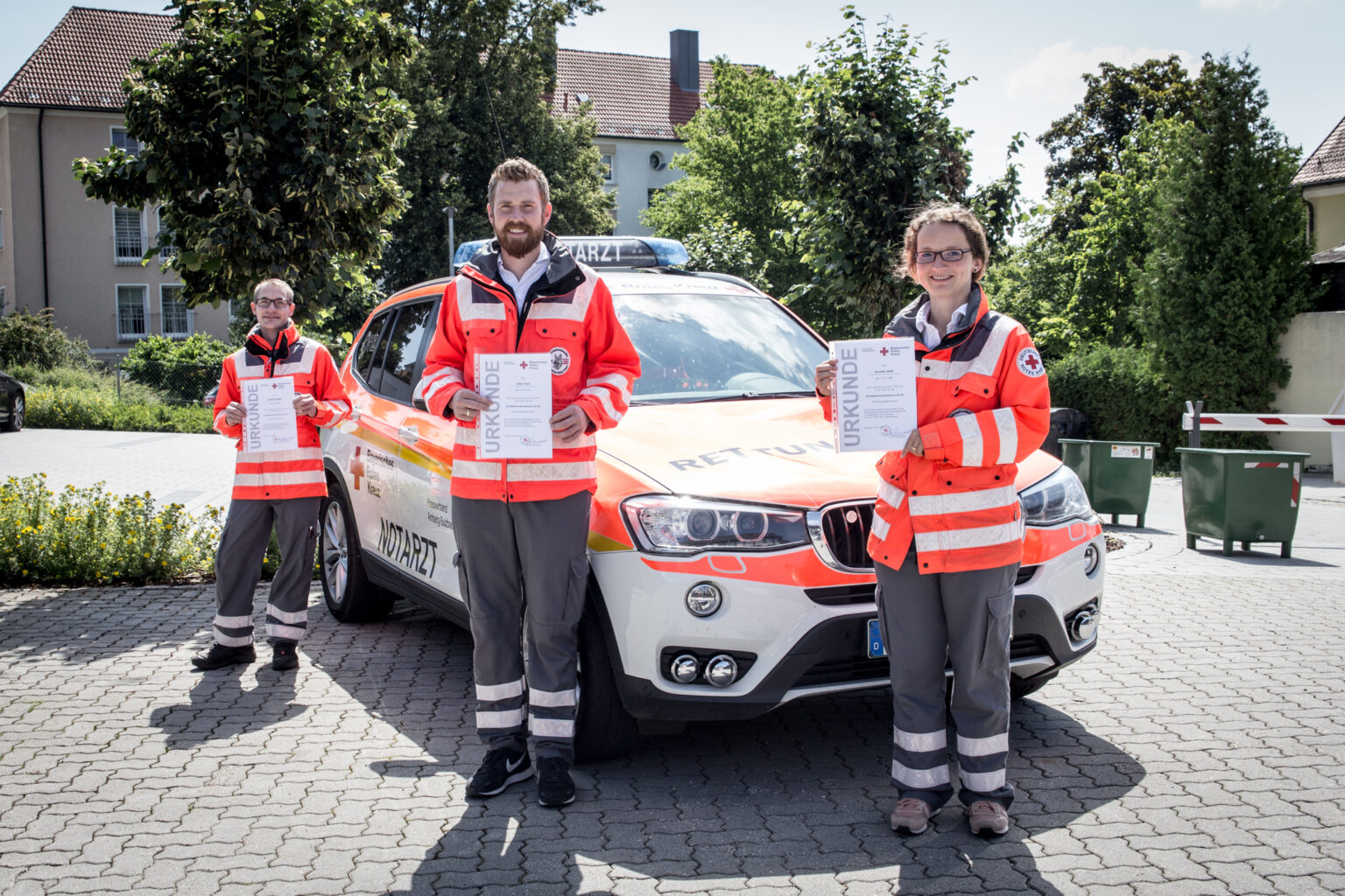 Fachlehrgang Sanitätskurs Juli 2021 BRK Rettungshundestaffel Amberg